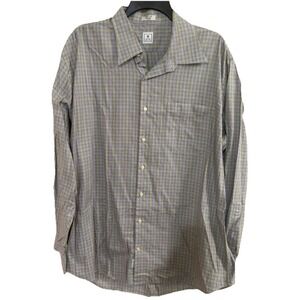 Men's Peter Millar Long Sleeve Button Down Dress Shirt Size XL